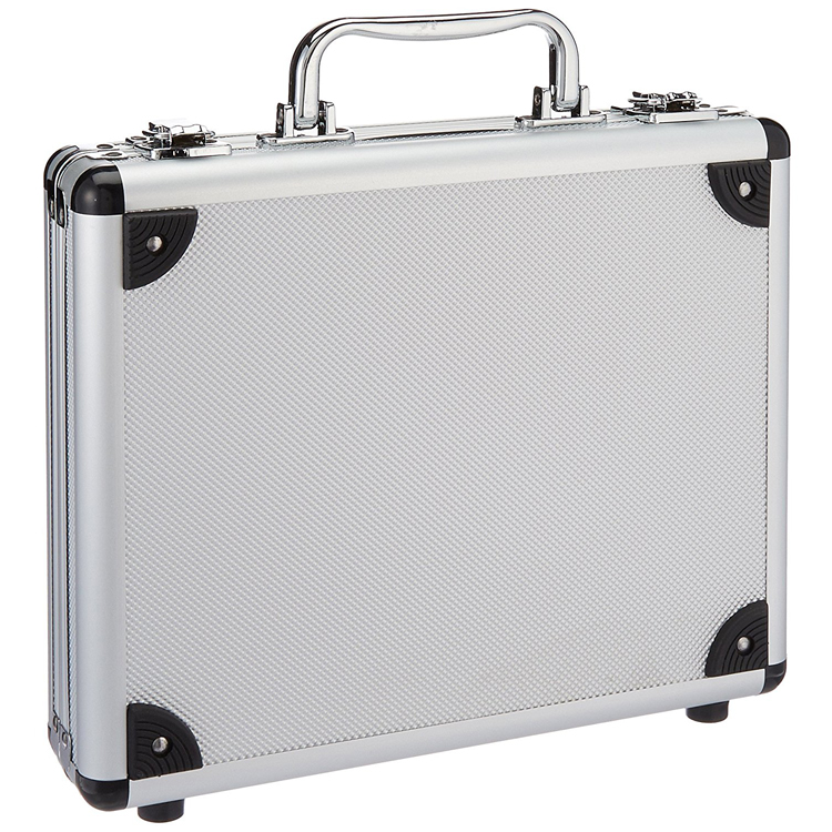 Silver Aluminum Hard Case high quality aluminum case manufacturer