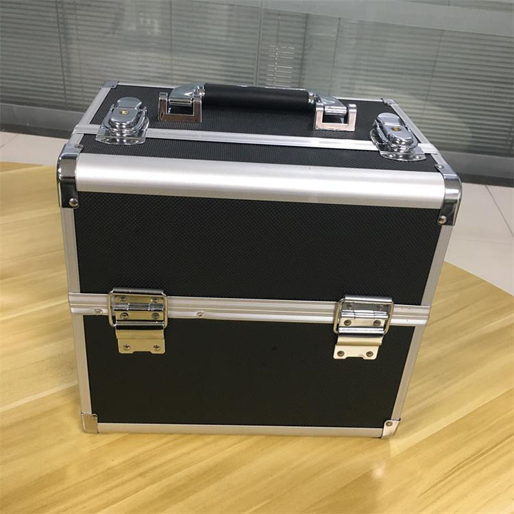 Elegant Large Storage Space and Capacity Aluminum Makeup Case