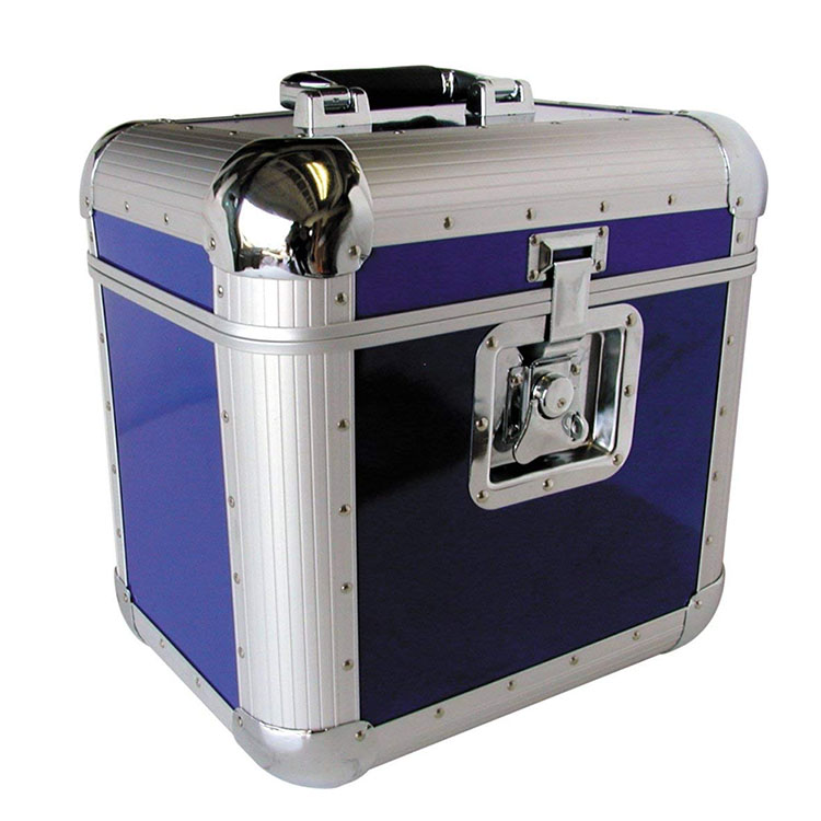 LP-70 LP Customize Case Blue Record Case Reinforced Flight Vinyl Record Case