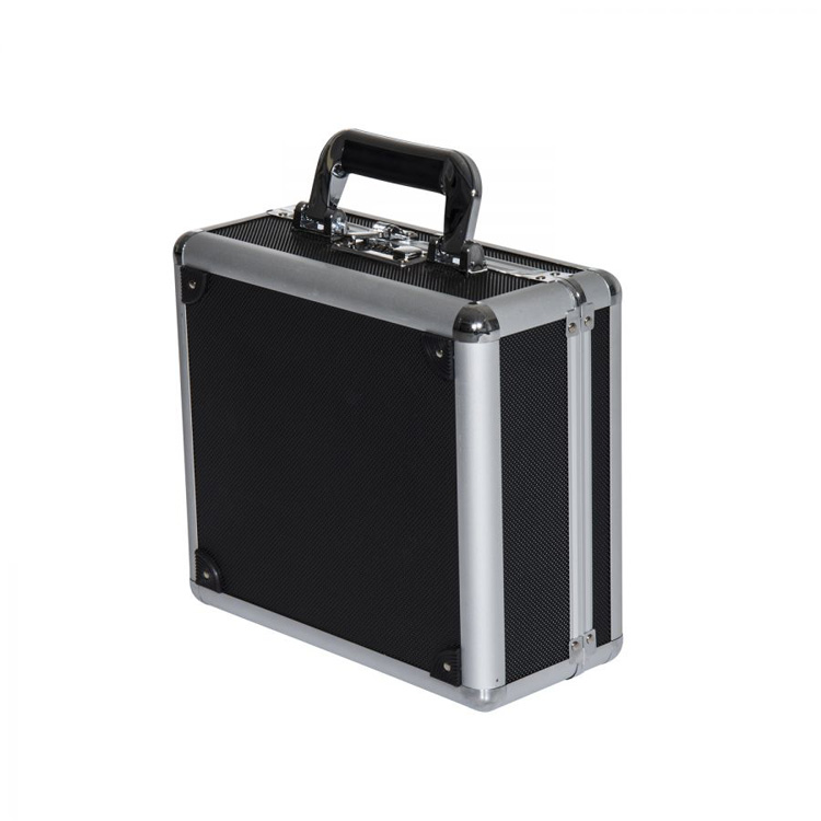 ABS Panlel Pistol Aluminum Gun Case  Black