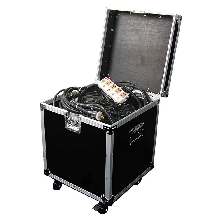 Utility Flight Case With Wheels, Interior Dimensions: 20x20x20 Inches