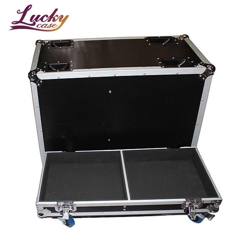 Heavy Duty Speaker Road Flight Case Aluminum with Wheels