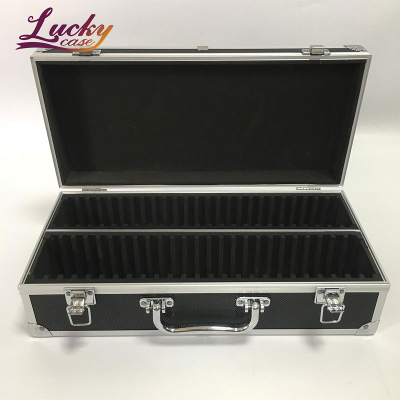 Aluminum Coin Storage Case for 50 Slabs with Handle