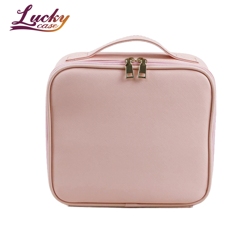 Good Price Travel Cosmetic Organizer Case (Pink)