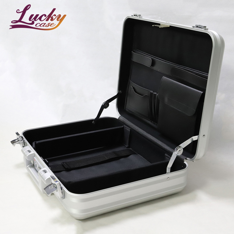 Lucky High End Quality Case Aluminum Latop Case/Attache Briefcase/Tool Box