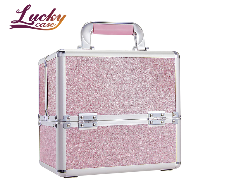 Makeup Train Case Professional Multi-Purpose Cosmetic Storage Case Organizer Box