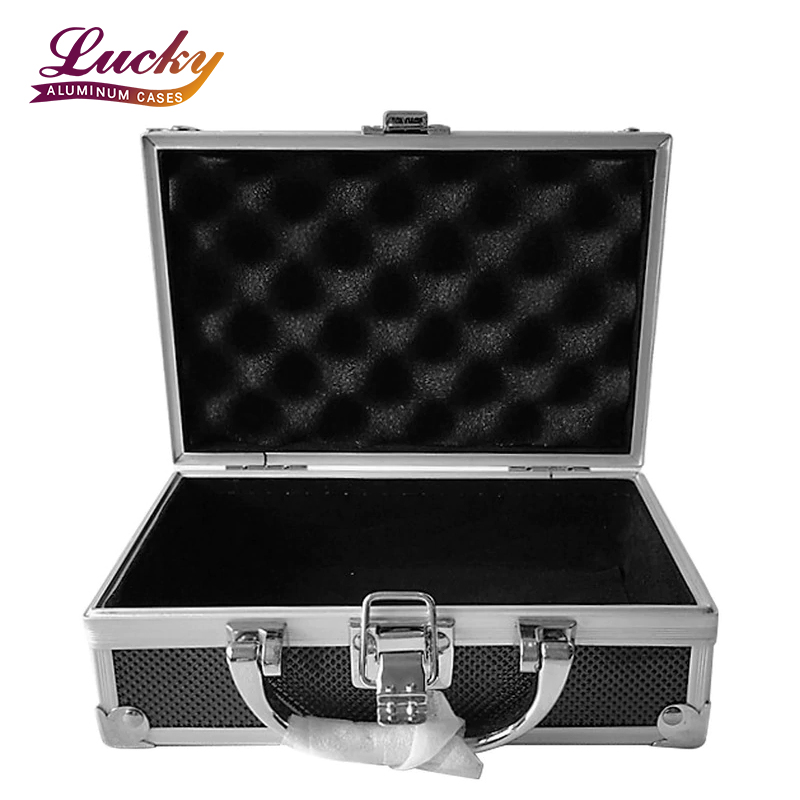 Aluminum Tool Cases Durable Sponge Inside Portable Sturdy Organizer Toolbox