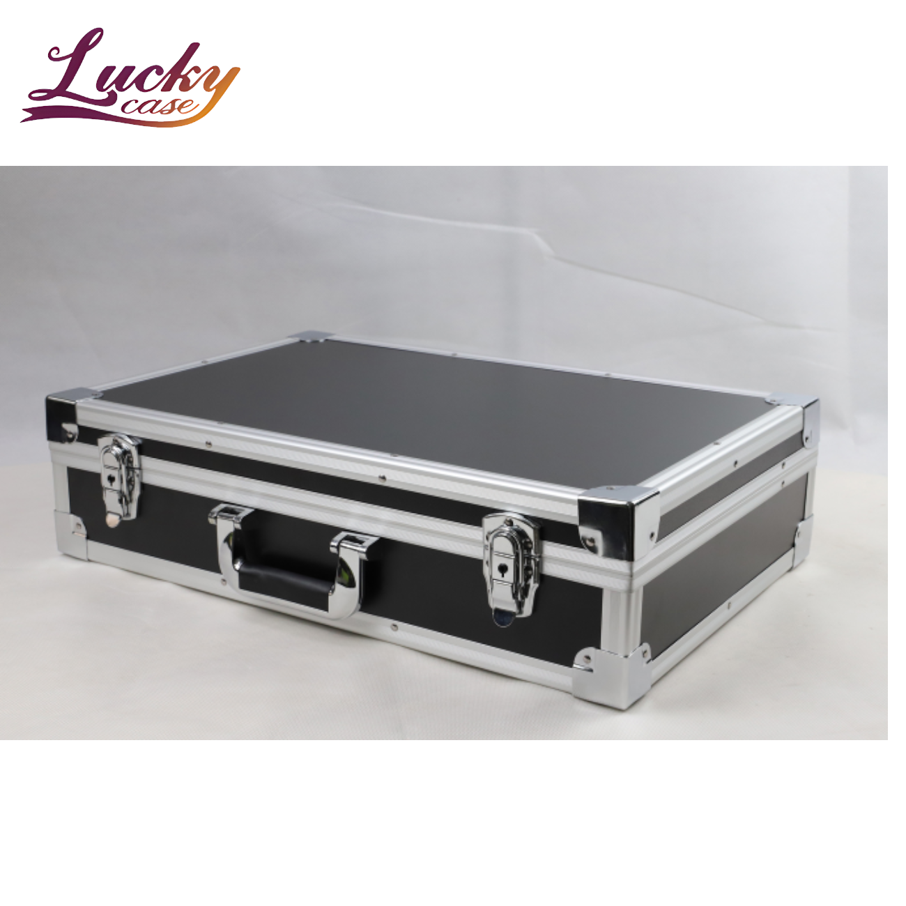 Aluminum Hard Case toolbox Briefcase Portable Storage Toolbox Carrying Case