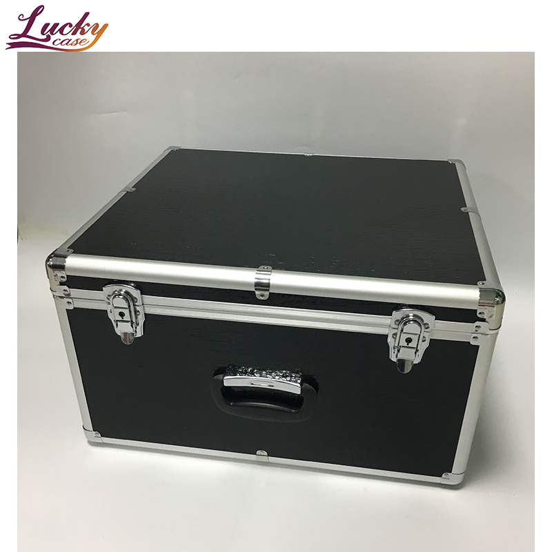 Aluminum Accordion Case With Wheels Hard Case Large Capacity High Quality