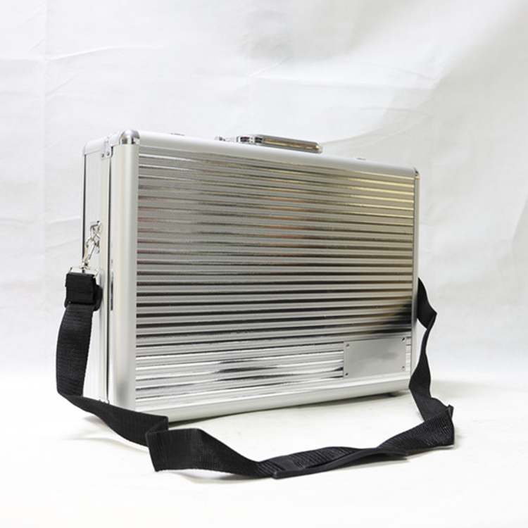 Silver Aluminum Briefcase