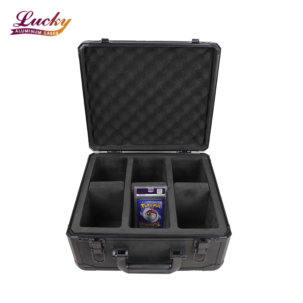 3 Row Sports Card Case Display Case With EVA Foam 